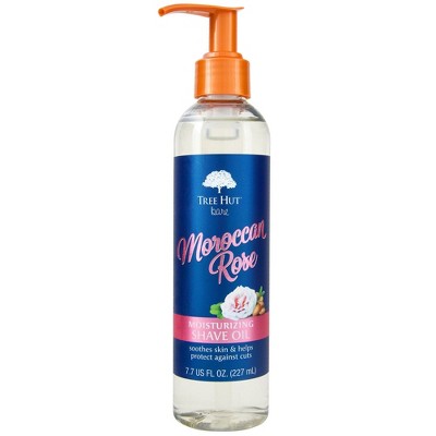 Tree Hut Moroccan Rose Moisturizing Shave Oil - Floral - 7.7 fl oz