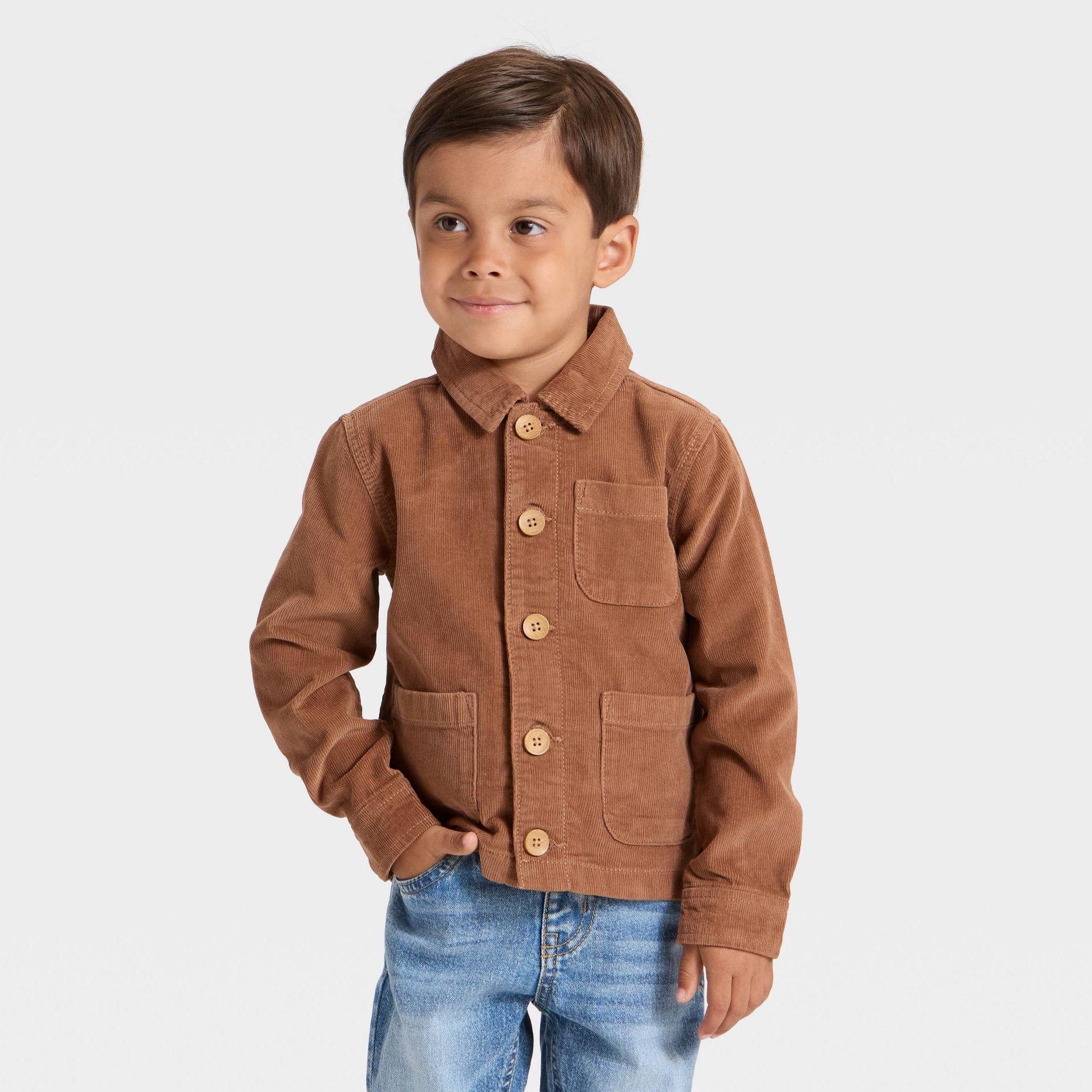 OshKosh B'gosh Toddler Boys' Corduroy Jacket - Brown 2T