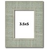 PosterPalooza | Photo Size Sculpted Blue Picture Frame - UV Acrylic, Foam Board Backing, Hanging Hardware - 2 of 4