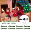 Tangkula 7ft Pre-Lit Optical Fiber Artificial Christmas Tree w/ Lights Multicolor - 4 of 4