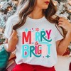 Simply Sage Market Women's Merry and Bright Abstract Short Sleeve Graphic Tee - 2 of 4