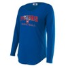 NBA Detroit Pistons Women's Long Sleeve Crew Neck Fashion T-Shirt - 3 of 4