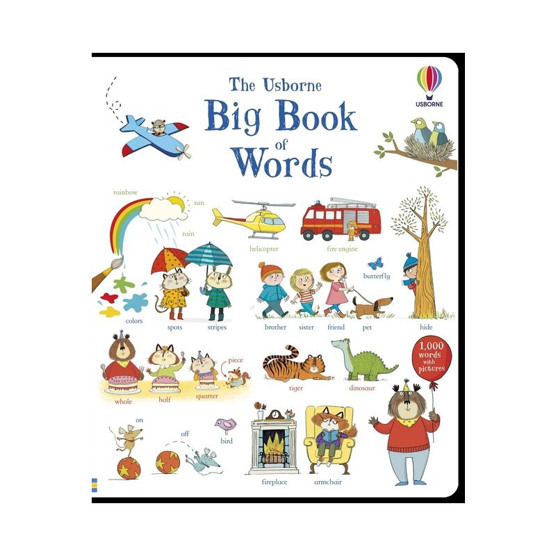 Big Book of Words - by  Mairi MacKinnon & Hannah Wood (Board Book), 1 of 2