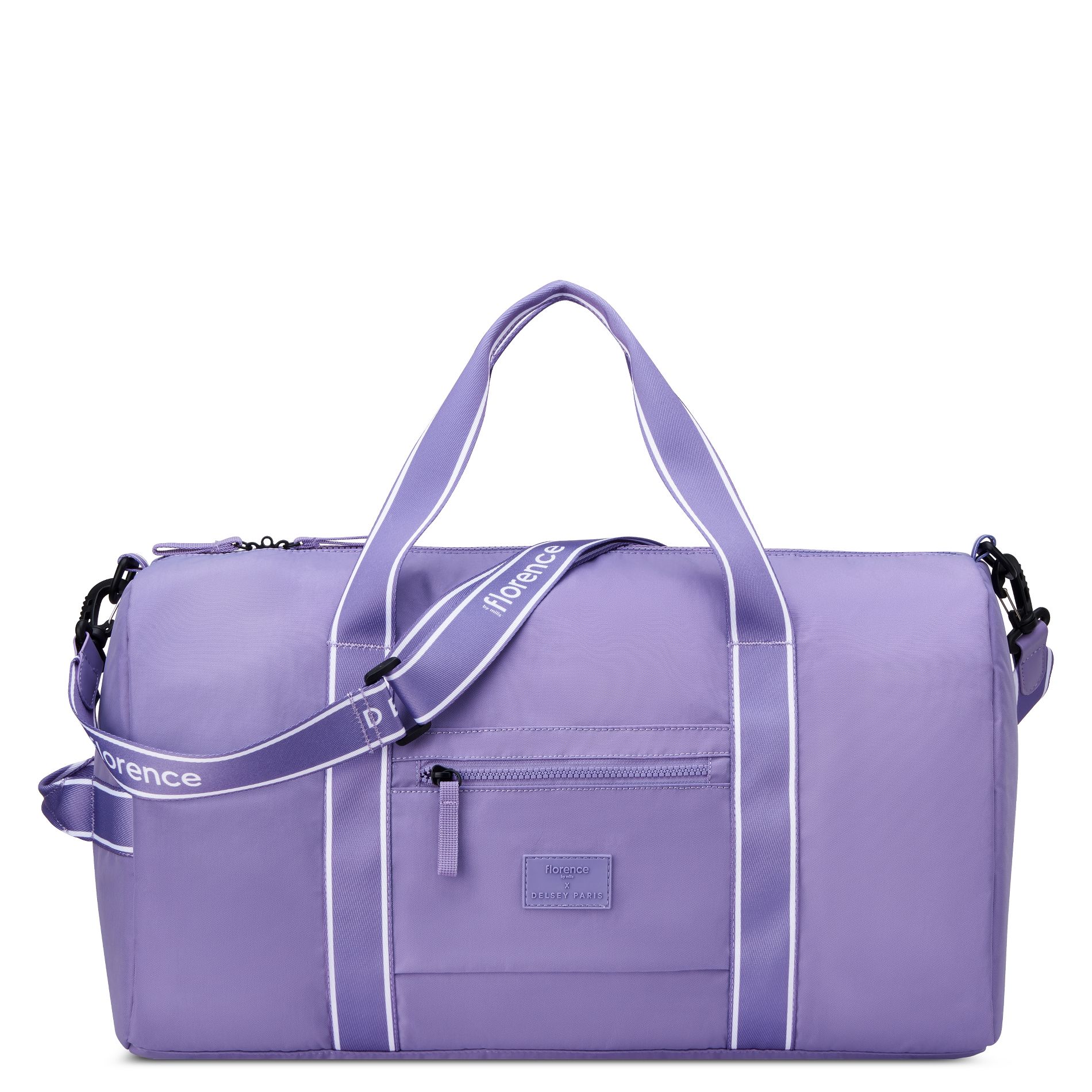 Florence by mills x DELSEY PARIS Carry On Sweet Escape Lightweight Softside Duffel Bag - Lavender