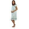 Casual Nights Women's Flowery Short Sleeve Nightgown - 2 of 4