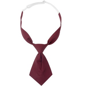 INSPIRE CHIC Women's Pre-tied Solid Color Adjustable Short Tie - 1 of 4