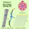 Bow and Arrow Set for Kids Archery Toy Set  Target & Quiver, Indoor Outdoor Activity Toys 10 Suction Cup arrows, Targets and Arrow Holders - 3 of 4