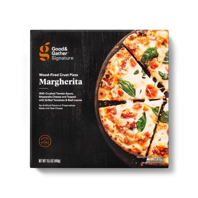 Signature Wood-Fired Margherita Frozen Pizza - 15.5oz - Good &#38; Gather&#8482;, 1 of 5