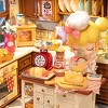 ROBOTIME 3D Puzzles Baking Kitchen DIY Miniature Dollhouse Wooden Toy, Decorative Toys, Holiday Gifts for Adult Child, Multicolored, 5.9"*8.66"*7.28" - 4 of 4