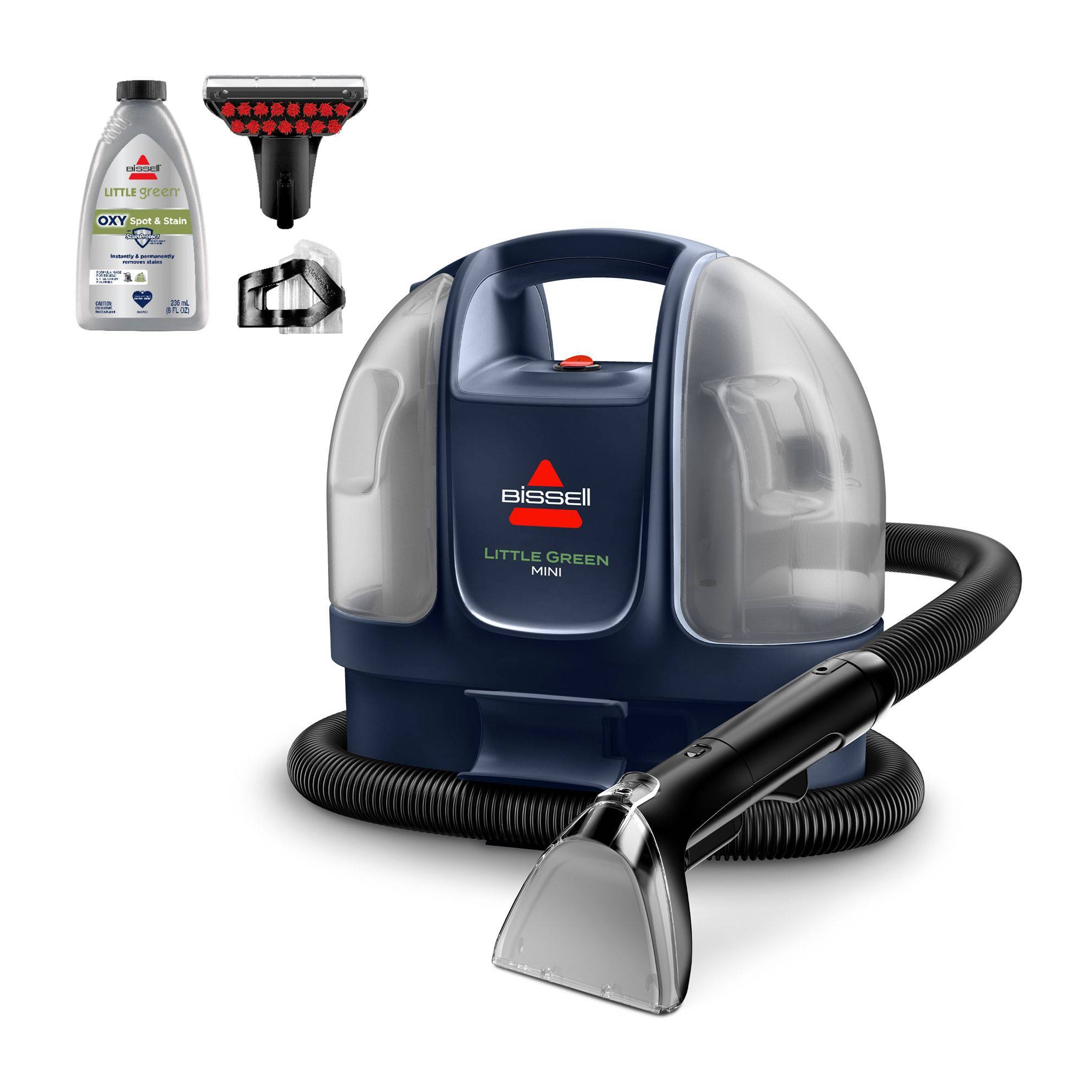BISSELL Little Green Mini Corded Portable Carpet Cleaner 4064T - 4" Cleaning Path Dark Blue