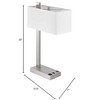 Cal Lighting LA-8037DK Drancy Metal Desk Lamp with One Power Outlet and One USB Charging Port - 4 of 4