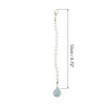 Unique Bargains Imitation Pearl Chain Round Water Cup Pendant 1 Pc - 2 of 4