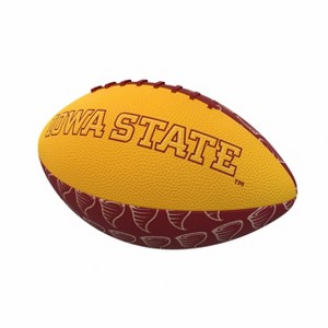 NCAA Iowa State Cyclones Mini-Size Rubber Football: All Ages, NCAA Licensed - 1 of 3