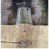 ChicFurnit Drinkware Tritan Plastic Wine Glass Set Unbreakable Lexington Design for Stylish Entertaining, Clear, 2.75"*2.75"*8.38" - 4 of 4