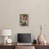 Art Remedy Tiger Hidden in Tropics Tropical Jungle Animals Wall Art Framed - 2 of 4