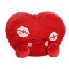 Aurora Small Kimi Kisses Heart Palm Pals Party Sized Adorable Stuffed Animal Red 8" - 2 of 4