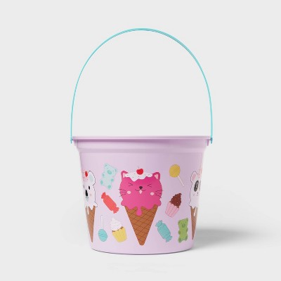 Plastic Easter Bucket Ice Cream Animals and Sweets - Spritz™