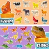 95 Pcs Mini Animal Figures Set Ocean Zoo Farm Dinosaur Insect Dog Horse Plastic Toys for Kids Sensory Bin Stuffers Birthday Gifts Ages 3-5 - 4 of 4