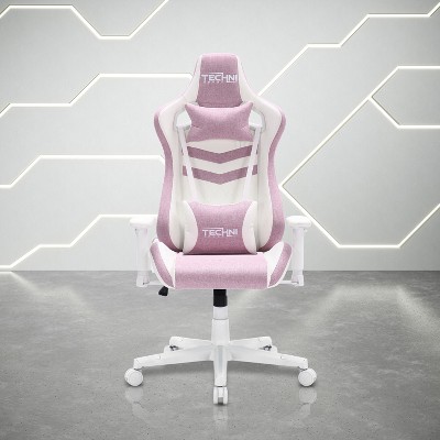 NicBex 300lbs Swivel Gaming Chair with Adjustable Height,Lumbar&Head Pillow,Wheels,Ergonomics Office Chairs Video Game Chaise for Office&Home