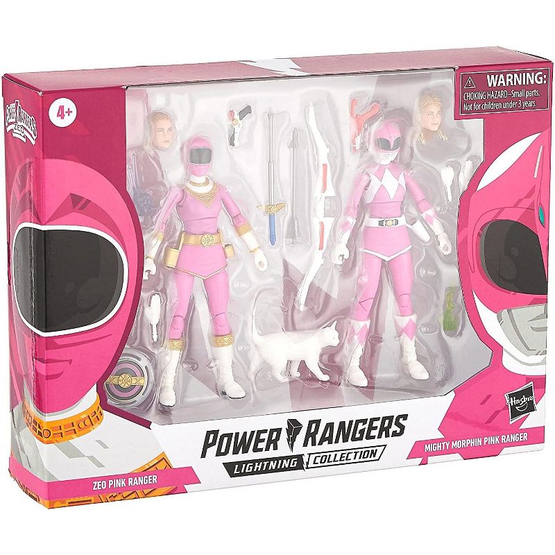 Hasbro Power Rangers Lightning Collection 6 Inch Zero & Mighty Morphin Pink Ranger, 2 of 5