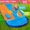 Poolsider Premium Multi-Lane Slip and Slide Water Slide with Bodyboards – Heavy-Duty Backyard Water Fun for Kids - 3 of 4