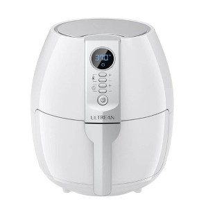 Ultrean Air Fryer, 4.2 Quart Electric Hot Airfryer Oven Oilless Cooker for Quick Easy Meals, Nonstick Frying Pot, UL Certified,1500w, White - 1 of 4