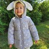 Rokka&Rolla Infant Toddler Girls' Fleece Puffer Jacket-Baby Warm Winter Coat - 3 of 4
