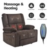 PAGED Power Lift Recliner with Massage & Heat, 350lbs Capacity, USB Ports & Easy No-Tool Assembly for Elderly & Seniors - 3 of 4