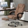 Aghana Digitals Heated Massage Office Chair with 135° Recline, Adjustable Height, Footrest & 6 - 3 of 4