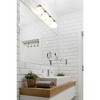 Vaughn 4-Light Vanity Light - Modern Design with Vintage Charm, Damp Rated, Dimmable - 4 of 4
