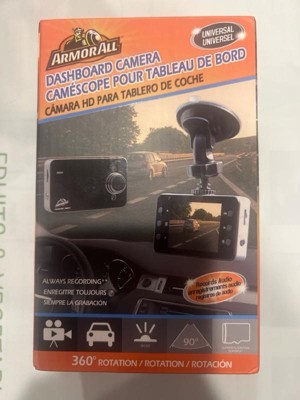 Armor All 720P HD Rearview Mirror Dash and Backup Camera, 16 GB Storage  Card Included ADC2-1011-BLK - The Home Depot