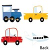 Big Dot of Happiness Cars, Trains, and Airplanes - Decorations DIY Transportation Birthday Party Essentials - Set of 20 - 3 of 4