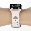 HTUTWOO Apple Watch Band Breathable Silicone Circles Sport Strap 44/45/46/49mm, Fadeless for iWatch Series 10 9 8 7 6 5 4 3 2 1 SE Ultra - 4 of 4