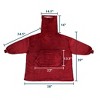 PAVILIA Wearable Blanket Hoodie Women Men, Oversized Sweatshirt Hooded Sweater, Fleece Soft Cozy Warm Plush Gift Ideas - 4 of 4