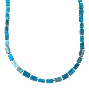 Silpada 'Tales of Teal' Sterling Silver Blue Apatite Necklace, 18" + 2" - 1 of 4