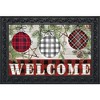 Briarwood Lane Doormat 30x18 Indoor Outdoor Patterned Ornaments Christmas For Christmas Doormat - 2 of 4