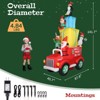 Karl Home Lighted Santa Claus Driving With Gifts Christmas Inflatable Decoration - 2 of 4