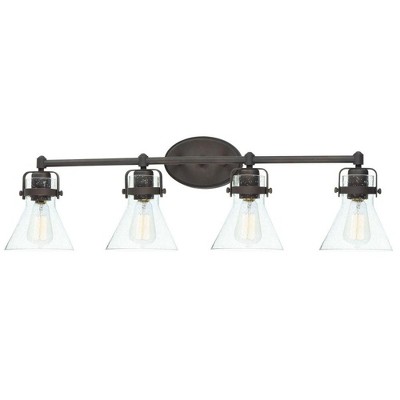 Maxim Lighting Seafarer 4 - Light Vanity in  Oil Rubbed Bronze/Seedy