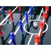 54in Soccer Table with 4 Balls 1 Cup Holder 2 Counters, Arcade Competition Sized Hurricane Foosball Table, Family Sports Game Table for Home - 4 of 4