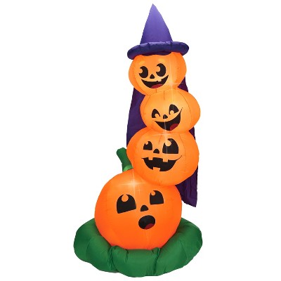 Joiedomi 6 ft Stacked Pumpkins Inflatable