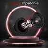 1200 Watt Subwoofer for Powerful Bass with Dual 4 Ohm, Compact Design, Great for Car Audio Systems - 4 of 4