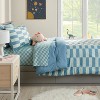 Kids' Comforter Set Checkers - Pillowfort™ - image 2 of 4