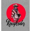 Cowboy Skeleton "Roughrider" Adult Long Sleeve Hoodie - 2 of 2