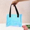 Unique Bargains Holographic Ribbon Handle Gift Bag Multicolor 1Pc - 4 of 4