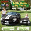 Joyracer Shelby 4WD 24 Volt Ride on Toys Cars for Kids, 2 Seats Electric Car with Remote Control, LED Lights, Music, Horn, Bluetooth, USB, Kids Gift - 2 of 4