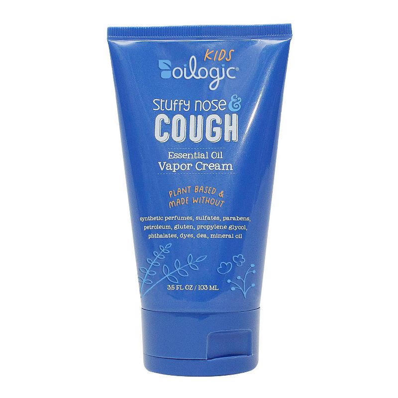 Oilogic Kids&#39; Stuffy Nose &#38; Cough Vapor Cream - 3.5oz, 1 of 4