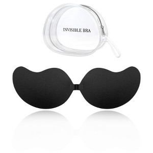 INSPIRE CHIC Women's Reusable Strapless Push-up Invisible Breathable Sticky Adhesive Bras for Backless Dress - 1 of 4
