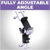 Liquid Stands Piano Stand Power Strip Mount - Fits 1" to 3.4" - Piano Desk Clamp Power Strip Holder - Sturdy Table Clamp Mount and Cable Management - 4 of 4