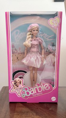 open lace back dress Barbie The Movie Pink Puffy Dress Barbie Doll – Mattel Creations Australia main image 0