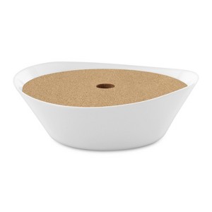 BergHOFF Eclipse 11" Porcelain Covered Pasta Bowl, White - 1 of 4